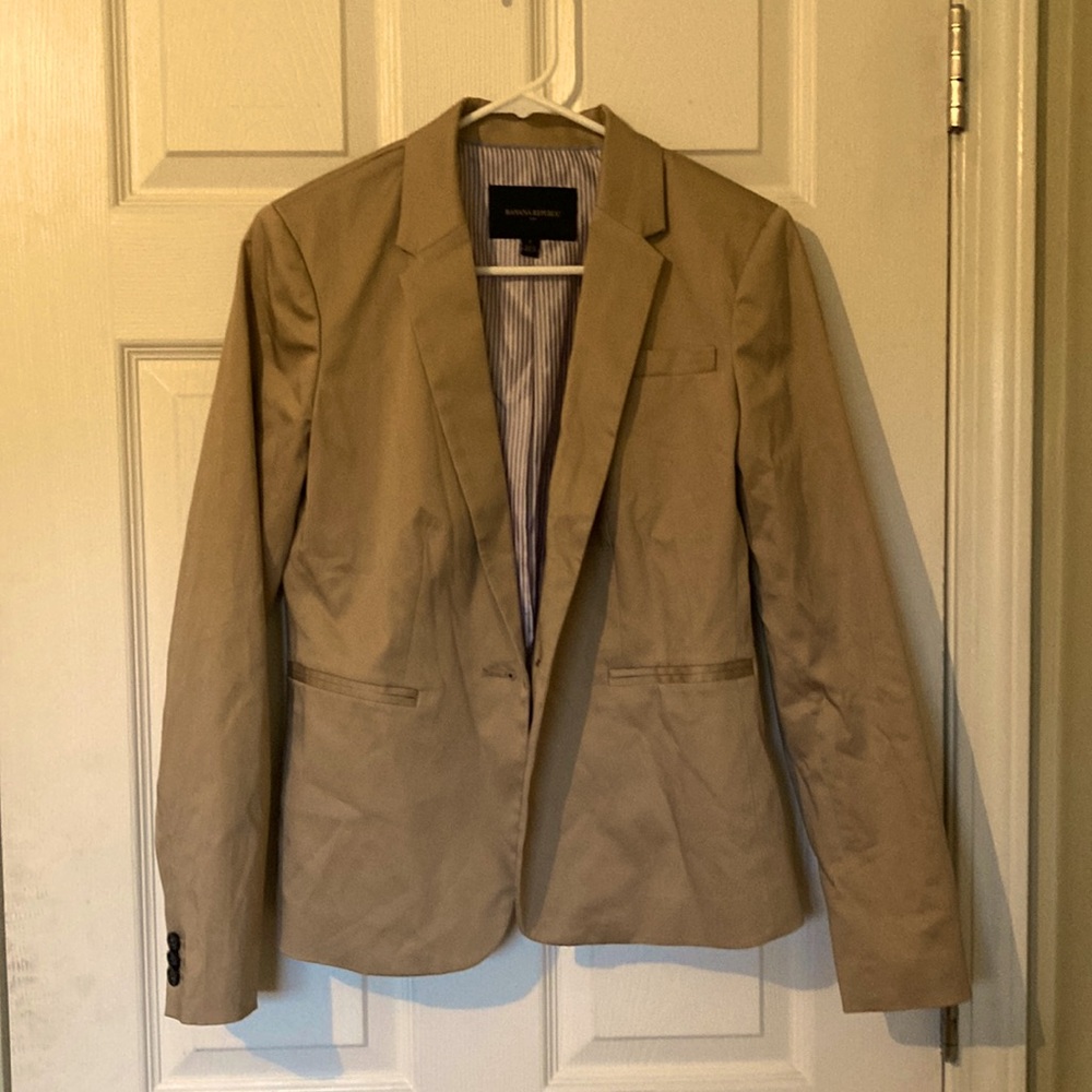Banana Republic Beige Blazer